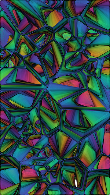Abstract crystal formation